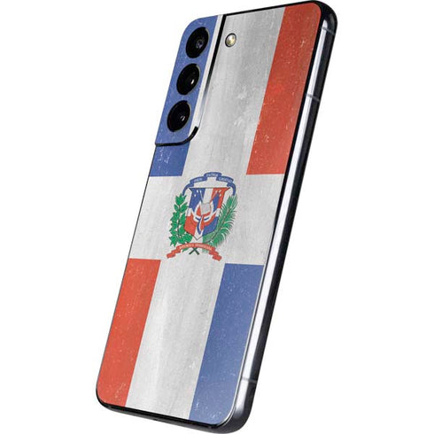 Dominican Republic Flag Faded Galaxy S22 Skin